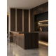Декоративен Линеен PVC Панел Aged Oak 290x15.5см